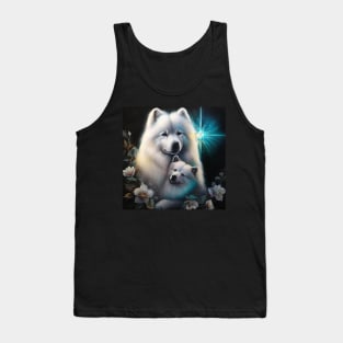 Captivating Samoyeds Tank Top